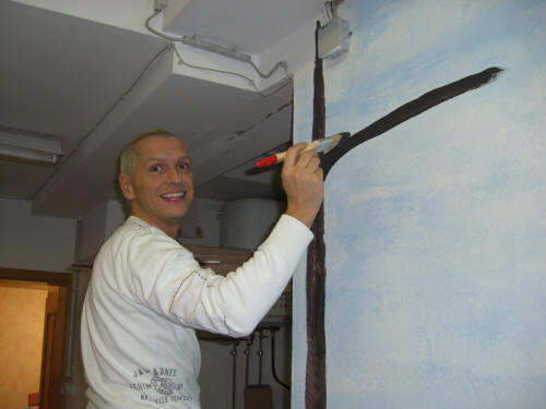 Mail-Shop | Frank Drenzeck beim Malen